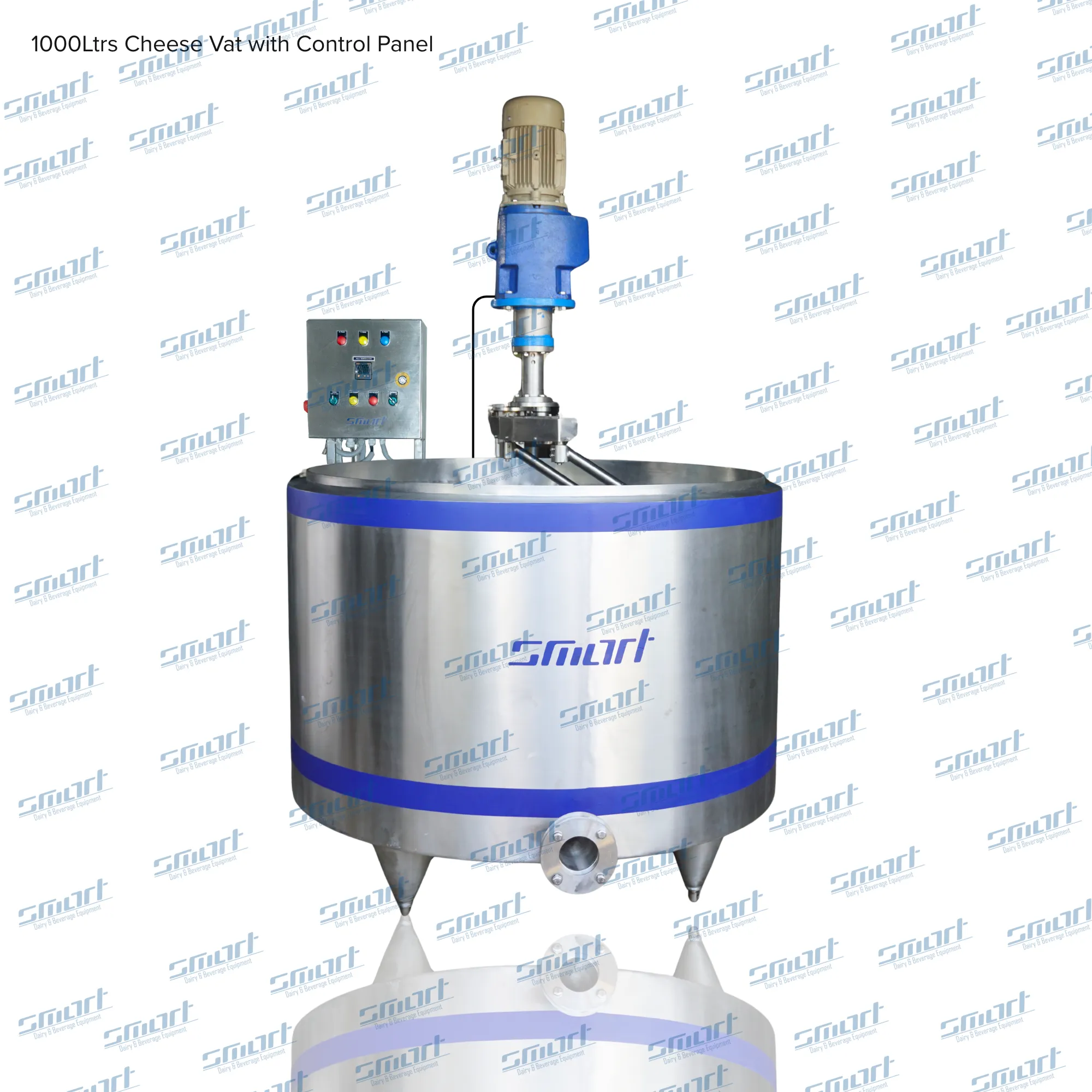 1000Ltrs Cheese Vat with Control Panel