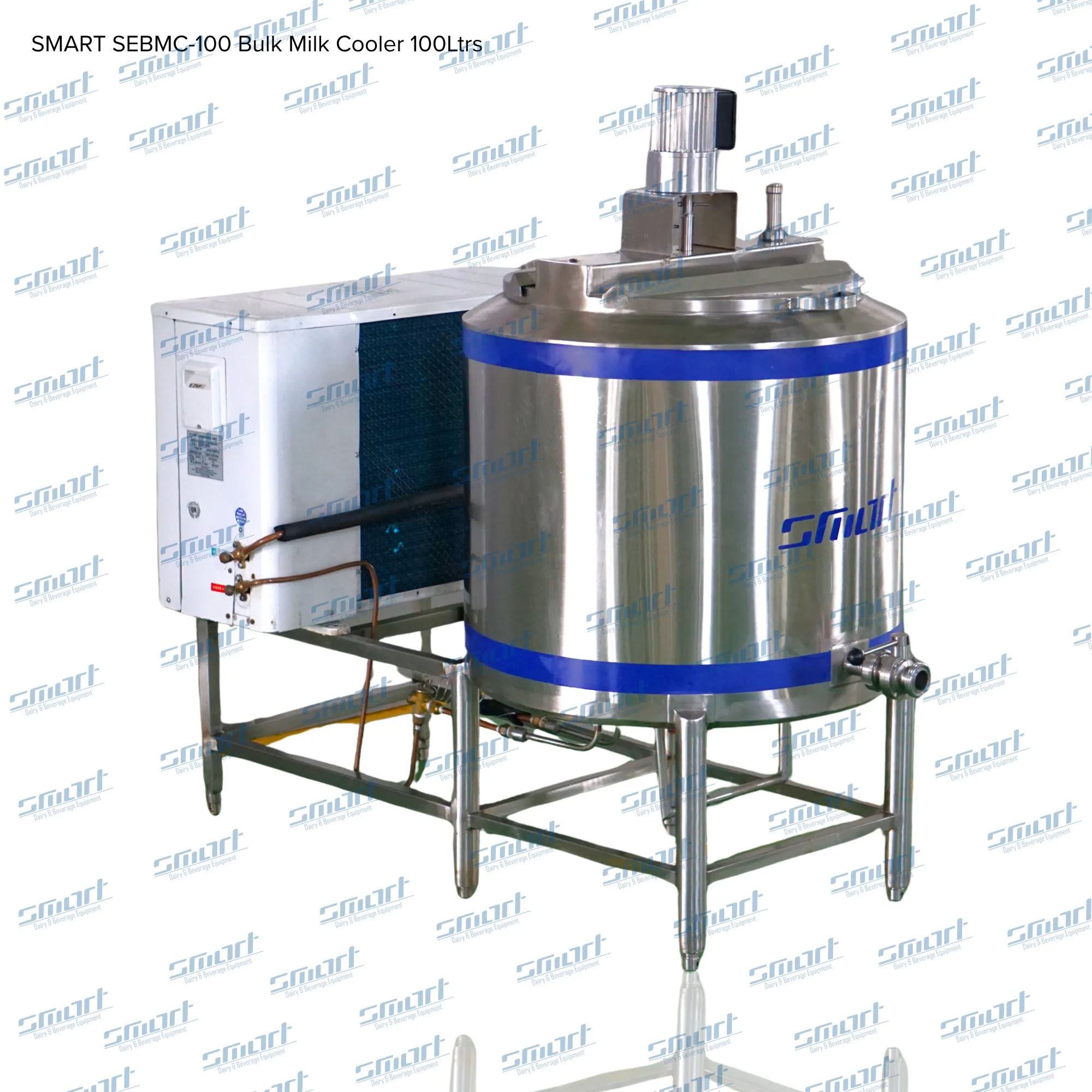 SMART SEBMC-100 Bulk Milk Cooler 100Ltrs