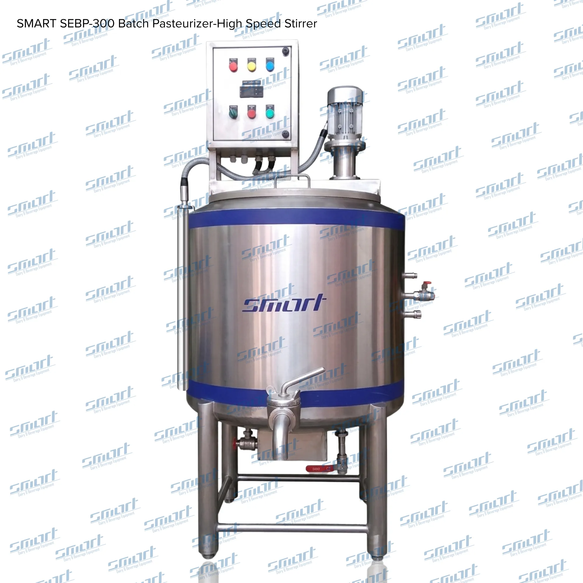SMART SEBP-300 Batch Pasteurizer-High Speed Stirrer