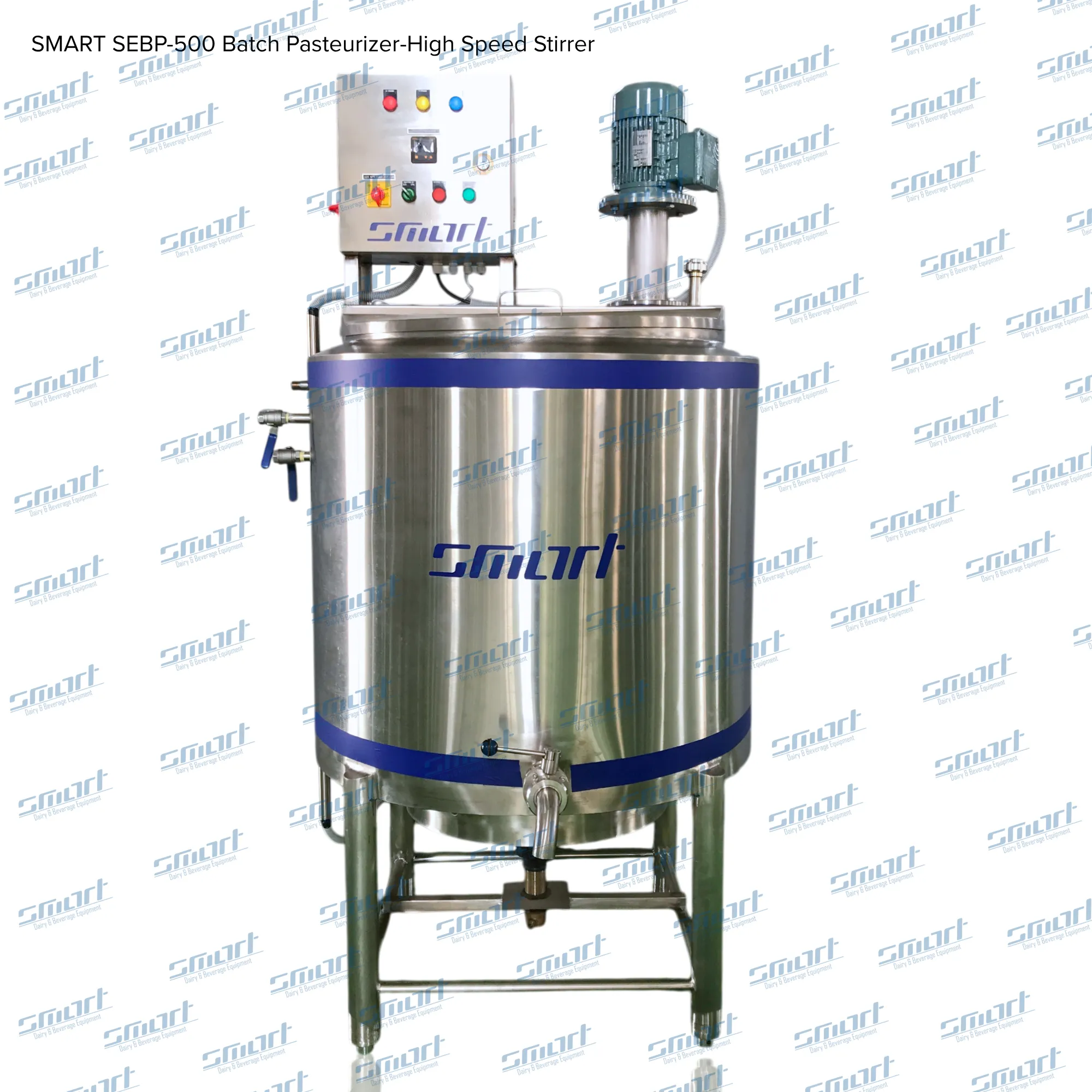 SMART SEBP-500 Batch Pasteurizer-High Speed Stirrer