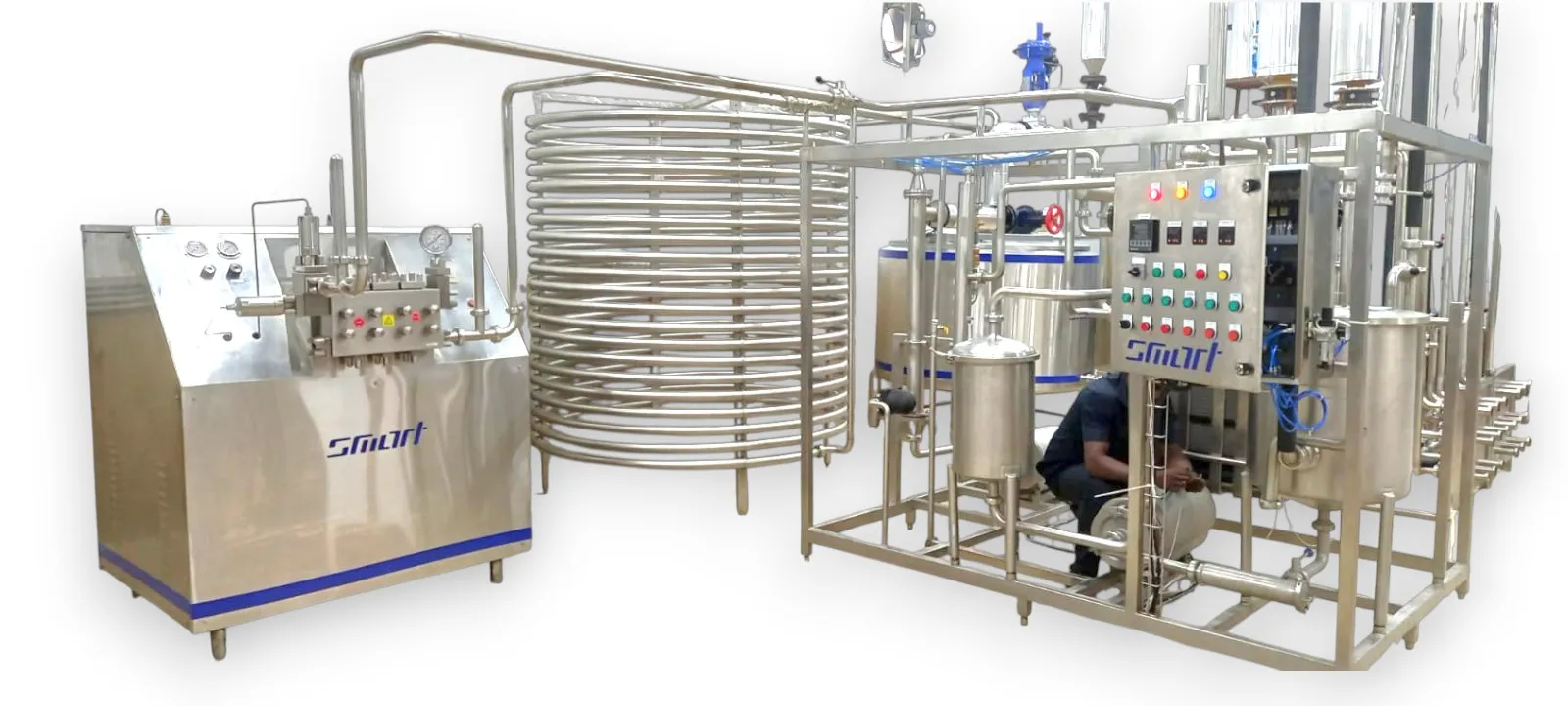 SMART Milk Cum Curd Processing Unit 300LPH