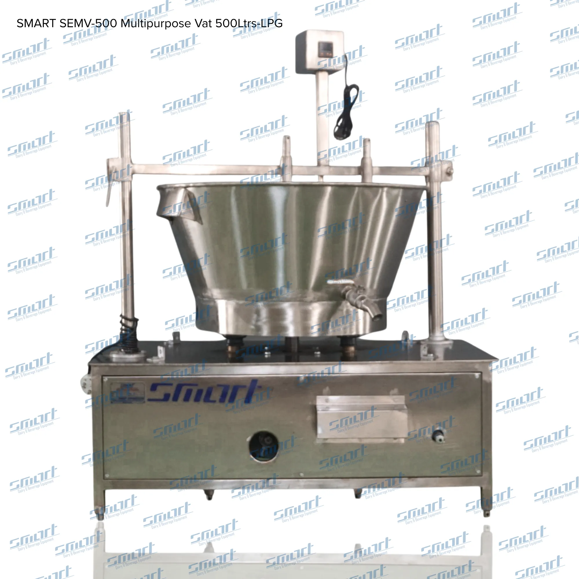 SMART SEMV-500 Multipurpose Vat 500Ltrs-LPG
